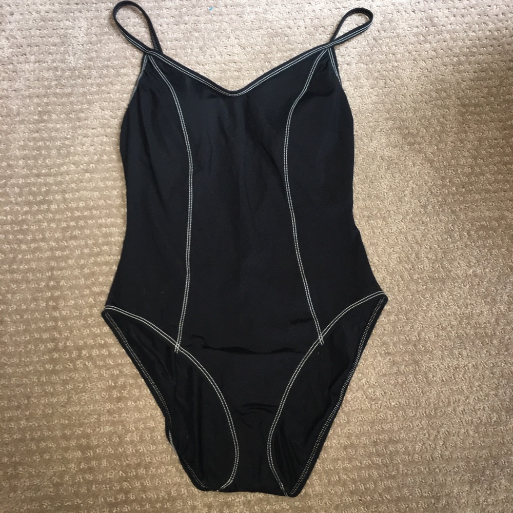 Black One piece swimsuit